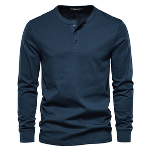 Vente <span class=keywords><strong>en</strong></span> gros de polos <span class=keywords><strong>en</strong></span> coton populaire pour hommes, vêtements de sport <span class=keywords><strong>en</strong></span> jersey long avec logo brodé tendance, vêtements pour hommes à motif solide - Product Image 4