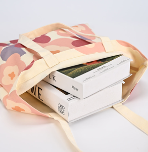Embroidered <b>canvas</b> tote <b>bag</b>, environmentally friendly and reusable, cotton <b>canvas</b> tote <b>bag</b> with printed logo, shopping <b>bag</b> - Product Image 2