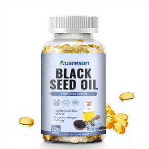 Ausreson Huile de Nigelle Bio en Capsules Molles – Marque Blanche – Complément Capillaire Halal 500mg – Capsules Molles d'Huile de Nigelle - Product Image 2