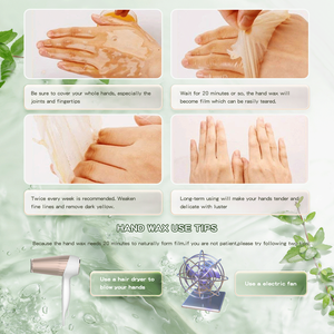 VIOLA HOUSE <span class=keywords><strong>Masque</strong></span> pour les mains hydratant et exfoliant à l'avocat et à l'aloès pour mains sèches et vieillissantes, réparation et lissage de la peau, 150g OEM - Product Image 6