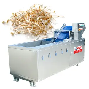 Machine à laver à bec de haricot équipements de lavage de légumes fruits Machine de nettoyage de fruits industriels eau en circulation 220V
