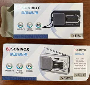 AM FM 2 ban nhạc Pocket đài phát thanh Độ nhạy cao Thế Giới Receiver với Antenna - Product Image 2