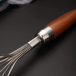 Stainless Steel Wooden <strong>Handle</strong> <strong>Egg</strong> <strong>Whisk</strong> - Product Image 3