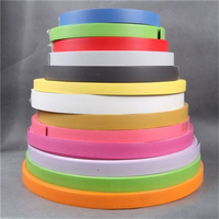 Precio barato decoración del hogar Pvc borde cinta de bandas precio, venta directa de fábrica Color sólido 2Mm blanco melamina Pvc borde bandas/