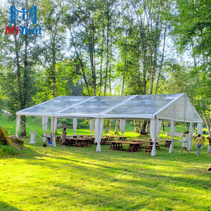Tente de mariage à cadre en aluminium robuste et transparente pour 300 personnes en plein air - Product Image 2
