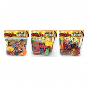 Juego de Juguetes de Plástico de Indios y Vaqueros con Figuras y Accesorios para Niños de 4 a 6 Años, Juegos de Rol - Product Image 2