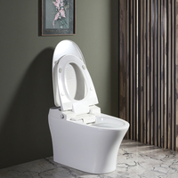 Vente directe d'usine, WC intelligent en céramique monobloc à poser au sol, sanitaire intelligent à prix avantageux
