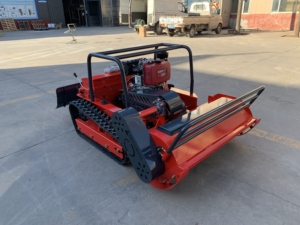 Mesin pemotong rumput Mini otomatis Diesel Crawler 200mm pemotong tinggi - Product Image 3