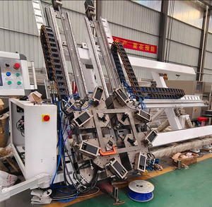 Mesin <span class=keywords><strong>Crimping</strong></span> sudut Las vertikal, jendela rangka profil aluminium dan pintu empat kepala (empat sudut) dengan CNC (Otomatis) - Product Image 3