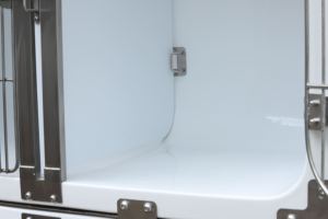 Gabbie per Cani in Fibra di Vetro Mobili e Facili da Pulire, Divisibili - Product Image 6