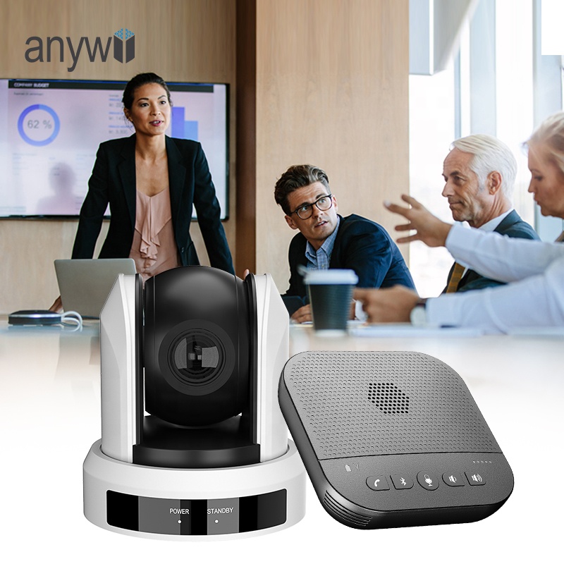Система видеоконференций Anywii 10x, набор для конференц-зала ptz все в одном, система видеоконференций, камера для конференц-зала, динамик