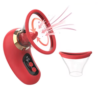 Orale Sexspielzeuge, Brustmassage, Elektrische Nippel-Vakuumpumpen, Großhandel, Pussy-Pumpen, Klitoris-Saug- und Leckvibratoren für Frauen