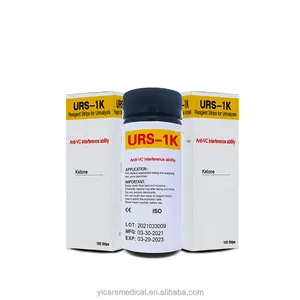 Offre Spéciale bandelettes d'urine de bonne qualité URS-1K bandelettes de Test d'urine de Ketone