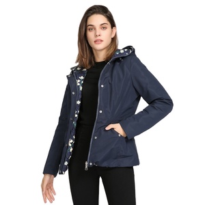 Manteau d'hiver double face pour <span class=keywords><strong>femme</strong></span>, à <span class=keywords><strong>capuche</strong></span>, léger, personnalisé, grande taille, - Product Image 6