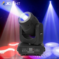 Projecteur de scène professionnel Aura 3-en-1 Lyre Beam 200W 6000K Ra90 IP33 DMX512/activation sonore 8 couleurs Beam Spot Wash pour discothèque
