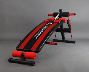 <span class=keywords><strong>Banco</strong></span> plegable para sentarse, equipo de <span class=keywords><strong>Fitness</strong></span> multifuncional negro para gimnasio, tablero supino ajustable - Product Image 4