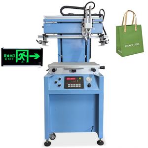 เครื่องพิมพ์สกรีนแบบแบนสำหรับการ์ด พลาสติก ผ้า ผ้าไหม - สภาพใหม่และมือสอง กึ่งอัตโนมัติ พร้อมมอเตอร์ - Product Image 2