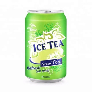 VINUT 330ml Botella de té verde hielo Té de salud especial recién procesado con sabor a margaritas - Product Image 2