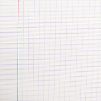 Cuaderno de ejercicios con encuadernación cosida, 48 hojas, 55 g/m², personalizado para estudiantes, Madagascar French Ruled