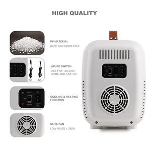 작은 냉장고 미니 4 리터 휴대용 미니 냉장고 개인 미니 냉장고 냉장고 침실 - Product Image 2