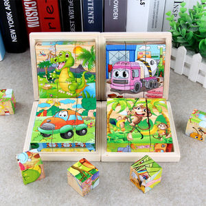 Gioco di Costruzione Elettronico in Legno, 50 Pezzi, Modelli di Edifici Famosi, <span class=keywords><strong>Puzzle</strong></span> Educativo Montessori per Bambini - Product Image 5