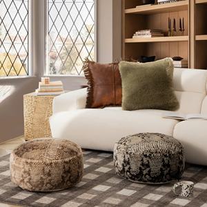 <span class=keywords><strong>Housse</strong></span> <span class=keywords><strong>de</strong></span> pouf ronde en imitation <span class=keywords><strong>fourrure</strong></span> animale, design original, décoration d'intérieur, coussin <span class=keywords><strong>de</strong></span> sol moelleux, pouf <span class=keywords><strong>de</strong></span> salon - Product Image 2