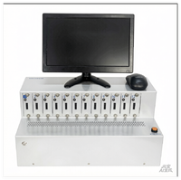 Duplicateur et cloneur de SSD M.2 NVMe/SATA avec 4 / 8 / 12 / 15 emplacements en option
