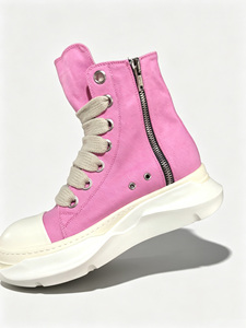 Multicolor Fashion <b>Canvas</b> High Tops Thick Cord Laces Combined Sole All-match Daily Casual Footwear - Product Image 1