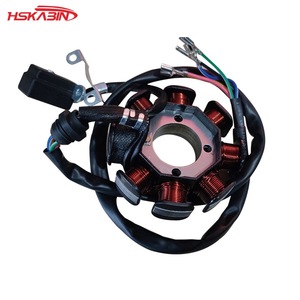 Pièces de motocross KB CB/CG250, bobine à huit étages, magnéto TD053CG, métal noir, neuf - Product Image 1