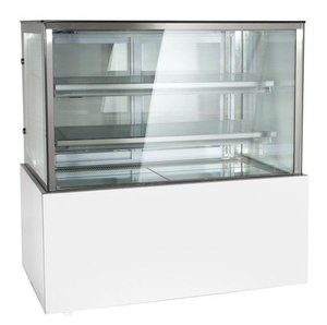 Vitrine réfrigérée commerciale pour gâteaux, présentoir de pâtisserie, réfrigérateur de présentation en verre pour desserts, pour café et boutique - Product Image 6