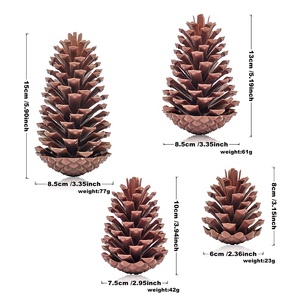 Vente en gros <span class=keywords><strong>de</strong></span> faux pendentifs en plastique pour arbre <span class=keywords><strong>de</strong></span> Noël en forme <span class=keywords><strong>de</strong></span> cône <span class=keywords><strong>de</strong></span> <span class=keywords><strong>pin</strong></span> réaliste pour décorations <span class=keywords><strong>de</strong></span> luxe pour la maison - Product Image 4