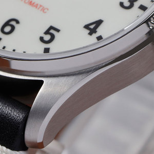 Reloj de Piloto Automático Mecánico para Hombre, Clásico, de Acero Inoxidable para Buceo, con Revestimiento Antirreflectante de Zafiro y Esfera Completamente Luminosa - Product Image 6