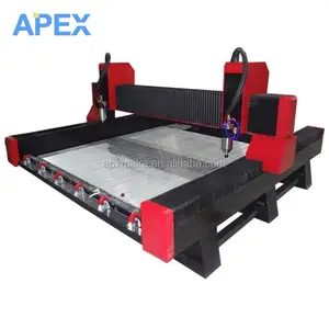 APEX 13 % Rabatt! Schlussverkauf CNC 4 Achsen 3D Steingravur CNC Gravurmaschine Preis 1212 1515 1325 4x4 4*8