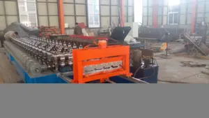 Máquina formadora de rolos de aço colorido automática de alta qualidade para perfis de aço inoxidável