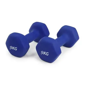 2022 Jw Nieuwe Hete Verkoop Fabriek Custom Vrouwen Gebruiken Vinyl Pvc Neopreen Dompelen Dumbbell Goedkope Walking Gym Dumbbell Te Koop