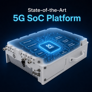 Estación Base Exterior 5G NR GNodeB, 2x40W Multibanda N40 N41 N78, Ancho de Banda de 100MHz, 1200 Usuarios, Estación Base 5G <span class=keywords><strong>SA</strong></span> Integrada - Product Image 5