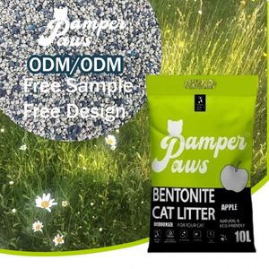 ตัวอย่างฟรี ส่วนลดส่งจำนวนมาก ทรายแมวควบคุมกลิ่น 5 กก. 10 ลิตร ทรายแมวโซเดียมเบนโทไนต์บดละเอียด - Product Image 1