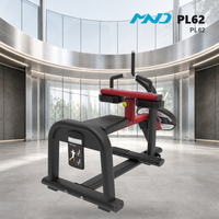 Machine à soulever les mollets de qualité supérieure, équipement de fitness MND PL62, machine de musculation pour les chaînes de salles de sport commerciales, durable et robuste