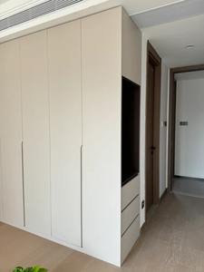 ตู้เสื้อผ้าสไตล์หรูหราแบบเรียบง่าย MEIJIA ตู้เสื้อผ้าไม้แบบโมเดิร์นสีขาวสำหรับห้องนอน เฟอร์นิเจอร์ตู้เสื้อผ้า - Product Image 2