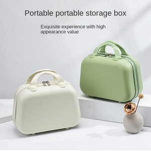 Mini bolsa de cosméticos de momia de tamaño pequeño, carrito colgante portátil de 14 pulgadas, equipaje pequeño de material PP puro - Product Image 4