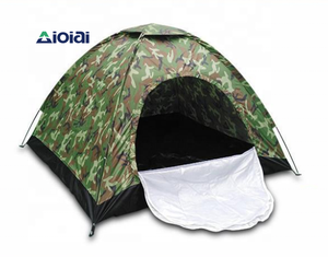 <span class=keywords><strong>Tente</strong></span> <span class=keywords><strong>de</strong></span> camping pliable <span class=keywords><strong>camouflage</strong></span> 180T en polyester pour 4 personnes, haute qualité, prix bas, personnalisée, pour trois saisons, avec piquets <span class=keywords><strong>de</strong></span> neige - Product Image 1