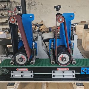 Bakır ve Alüminyum İş Parçaları Zımparalama ve Kireç Çözme Metal Çapak Alma Makinesi CE Sertifikalı - Product Image 4