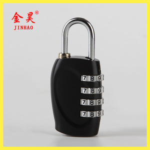 Zinc Alloy Combination <b>Padlock</b> Oval Shape 3.7mm Shackle Indoor Outdoor Use Mechanical Lock HB15 - Product Image 5