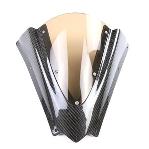 AISKA Kit de déflecteurs de vent en fibre de carbone sèche 3K 100% pour moto, pare-brise pour Kawasaki Ninja H2 <span class=keywords><strong>H2R</strong></span> <span class=keywords><strong>2015</strong></span>+ - Product Image 3