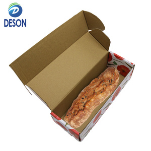 Caja de comida rápida Deson impresa personalizada, ventaja UV creativa, laminación mate en relieve, pollo frito, Sushi, comida para bebés, Kraft - Product Image 3