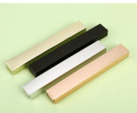 Échantillon gratuit QUANTITÉ MINIMALE DE COMMANDE 100pcs logo personnalisé cosmétique rouge à lèvres lipgloss eyeliner mascara emballage papier boîtes avec étiquette privée