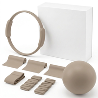Ensemble de Pilates Écologique Personnalisable avec Logo, Incluant Anneau, Ballon et Bandes de Résistance pour Marques E-commerce, Fitness à Domicile et Vente au Détail