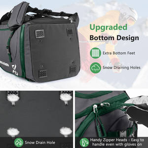 Échantillon gratuit Sac à dos de sport de ski personnalisé avec logo d'usine Grande capacité portable Sac de sport de plein air Sac à casque de ski - Product Image 3