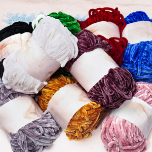 China Factory's Best Price High Tenacity <b>100</b>% <b>Polyester</b> Spun Dyed Texturized Poy Jumbo Chenille <b>Yarn</b> Anti-Bacteria Soft - Product Image 5