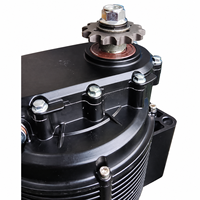 Nouveau moteur QS 165 à couple élevé, sans balais, DC 12000W, haute efficacité, PMSM, moteur à entraînement central pour moto électrique